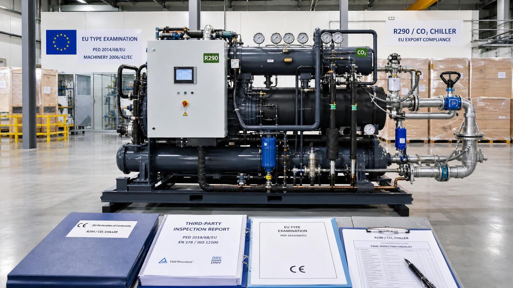 EU F-Gas Rule Adds Type Checks for R290/CO2 Exports