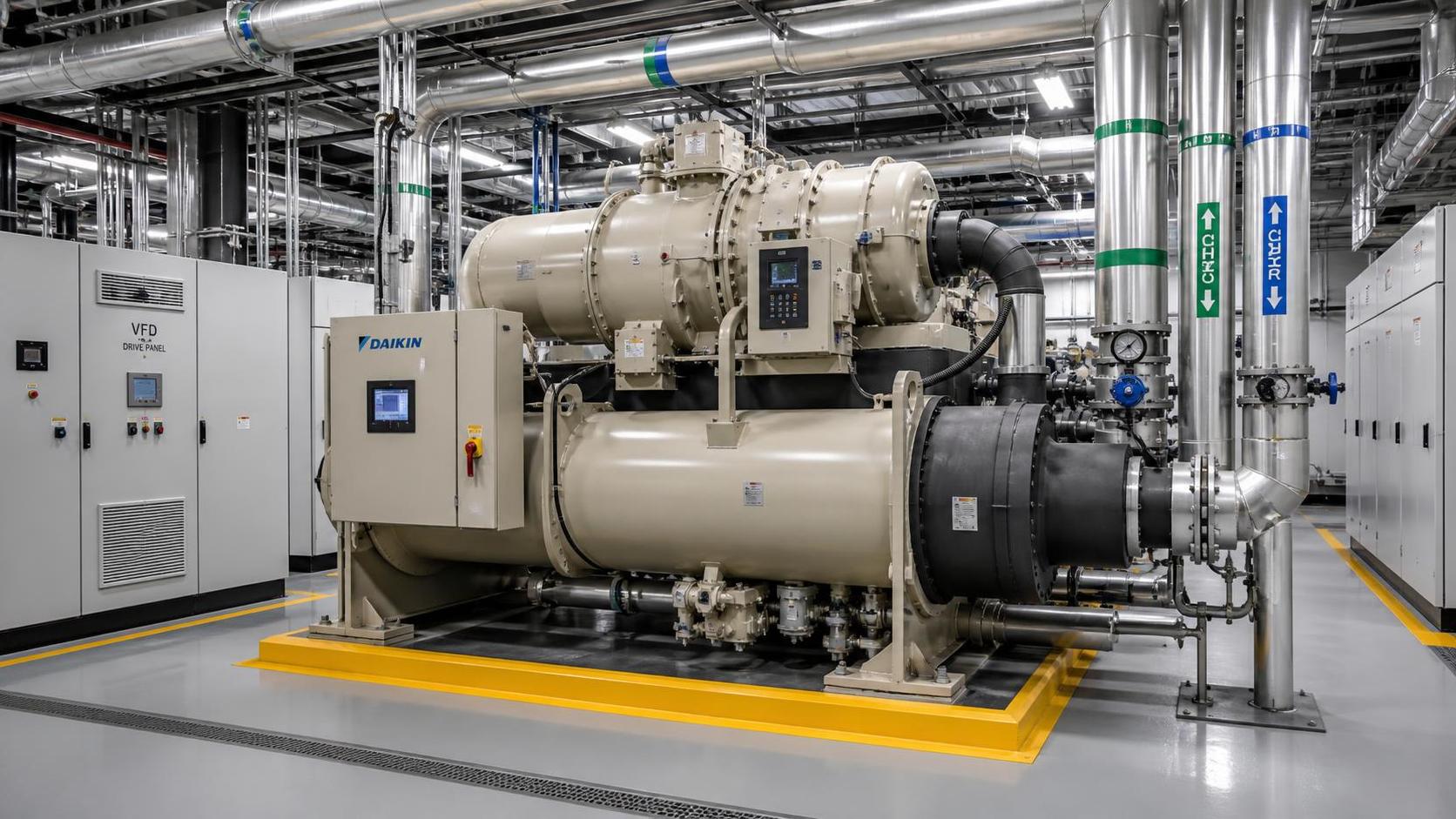 How to Evaluate a Centrifugal Chillers Supplier for Large HVAC Projects?