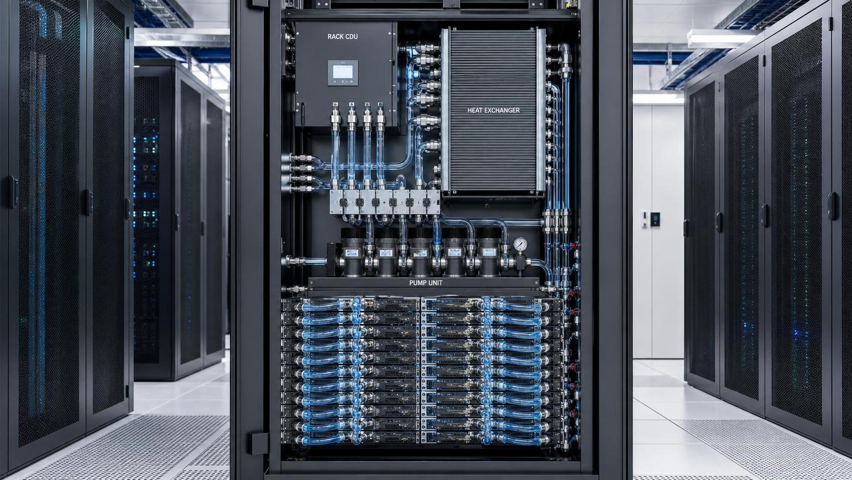 How rack CDUs affect coolant distribution in high-density server racks