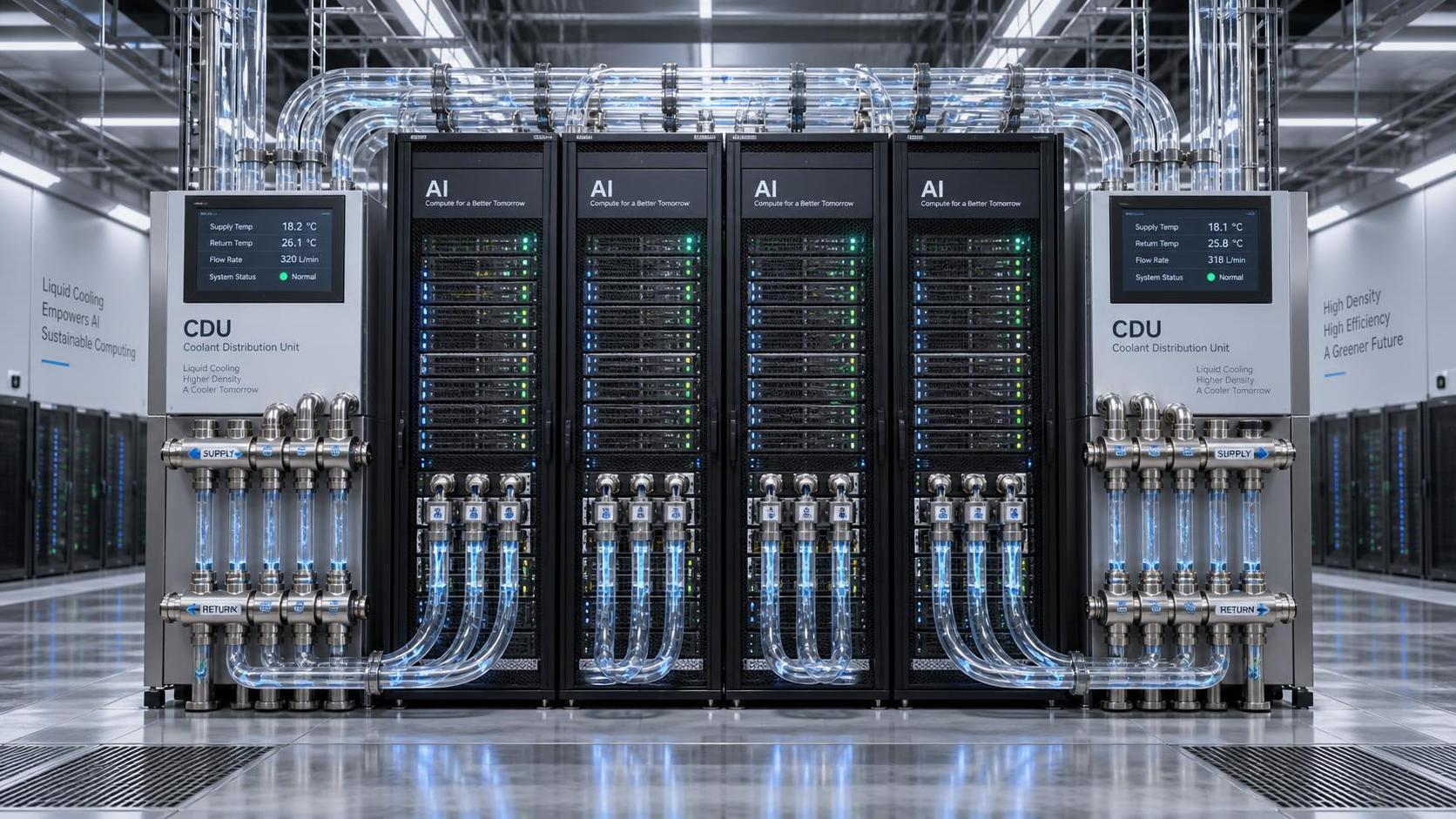 How to Size Liquid Cooling Systems for High-Density Data Center Racks