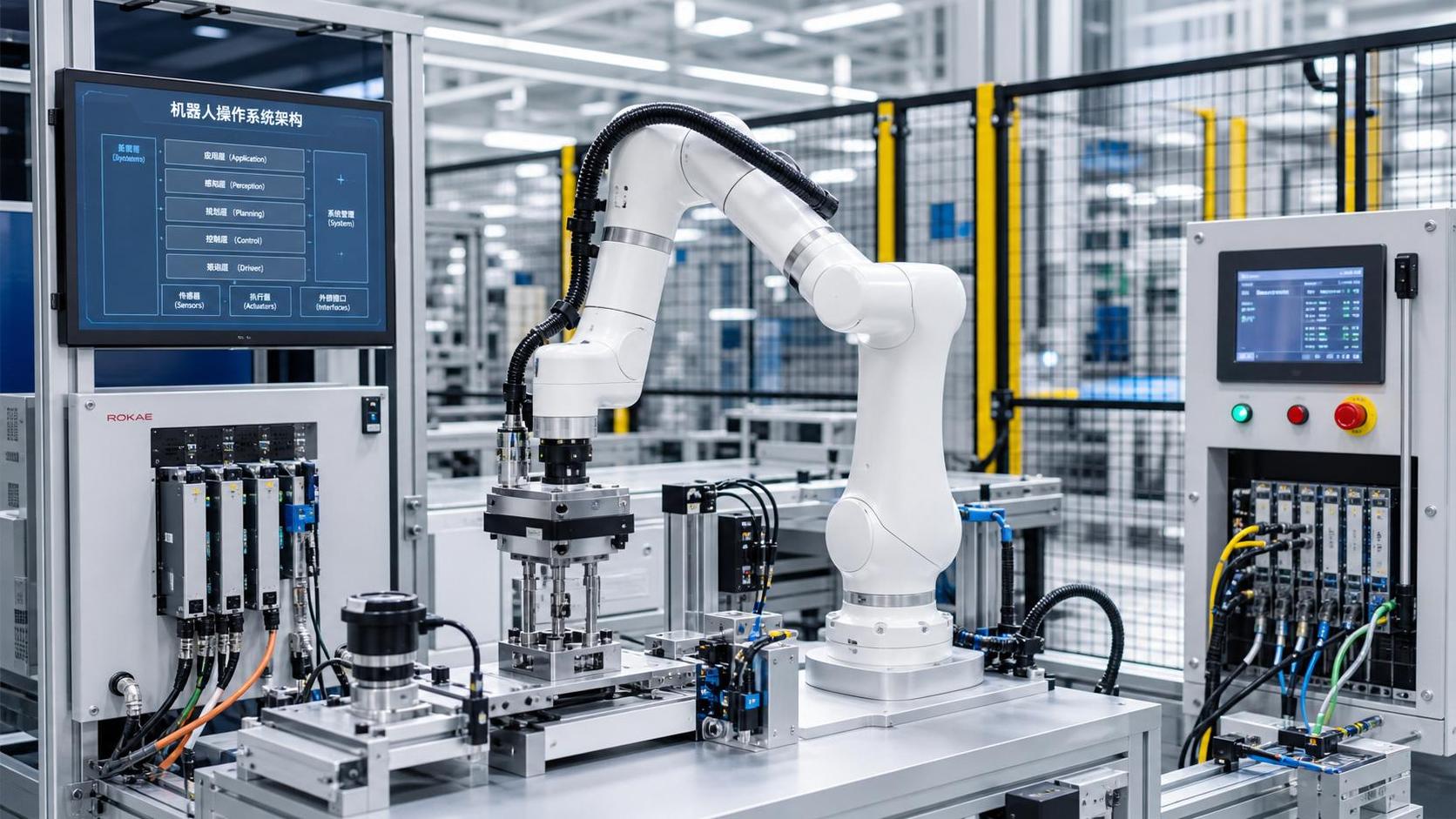 Robot Operating System for Cobots: Architecture, Motion Control, and Integration Limits