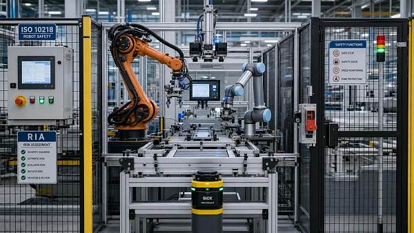 Functional Safety in Robotics Standards Explained: ISO 10218, RIA, and Risk Assessment