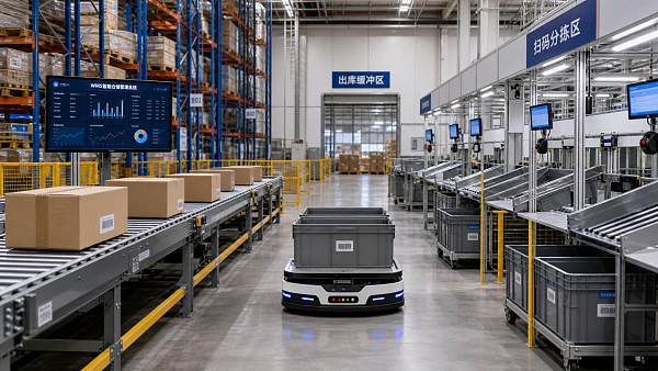 Intralogistics Automation Solutions for Warehouses: How to Match AGVs, Conveyors, and WMS