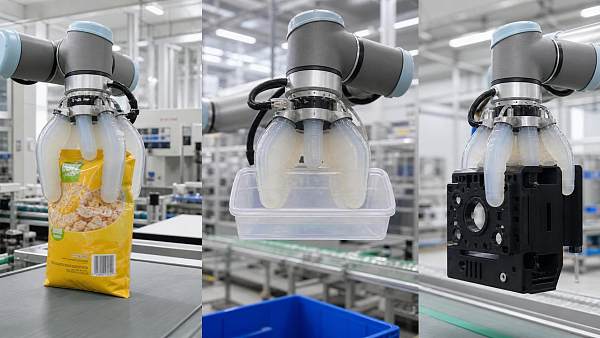 Flexible Soft Robotic End Effectors: Which Materials and Gripping Tasks Are They Best For?
