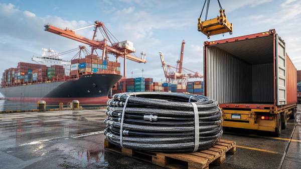 Hydraulic Hose Freight Jumps 42%, Europe Lead Time Hits 14 Weeks