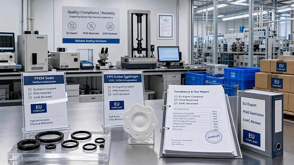EU PFAS Limits Trigger SVHC Review for FFKM and PTFE Seals