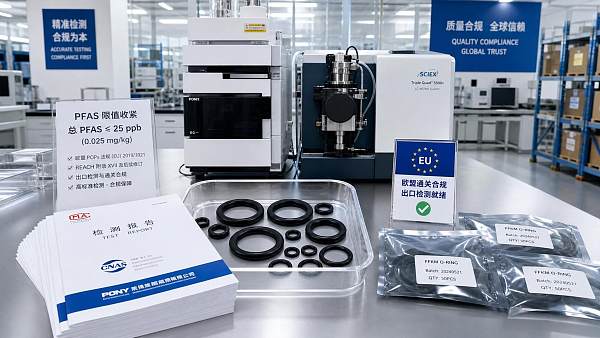 ECHA Tightens PFAS Limit for FFKM Seals to 50 ppb