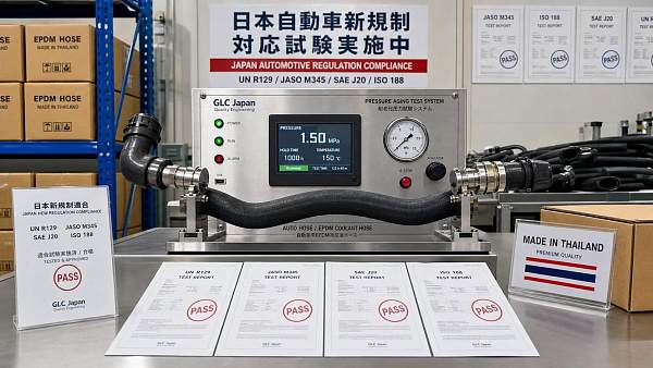 Japan Enforces New EPDM Hose Aging Test Rule