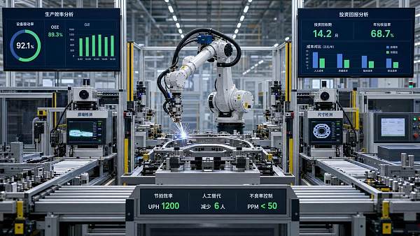 Industrial Robot Applications ROI: How to Calculate Payback by Cycle Time, Labor, and Scrap Rate