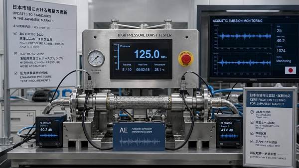 Japan Enforces JIS K 6328:2026 for Hose Burst Testing