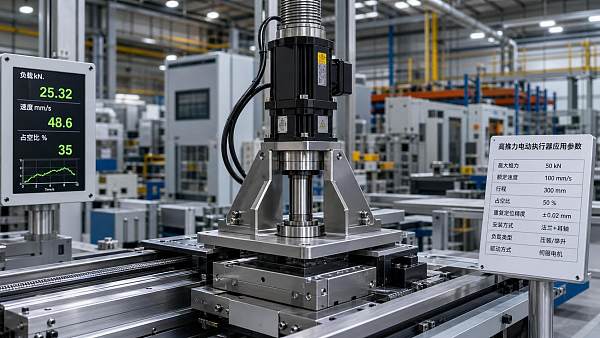 How to Select High Thrust Electric Actuators: Load, Speed, Duty Cycle, and Mounting Explained