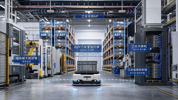 How to Choose Industrial Ethernet for AGV: Roaming, Latency, and EMI Factors