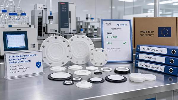 ECHA Sets 25 ppb PFBS Limit for PTFE/Rubber Diaphragms