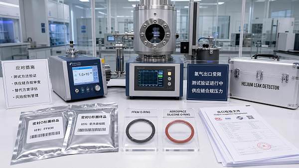 China Temporarily Bans Helium Exports, Pressuring Seal and Aerospace O-Ring Supply Chains