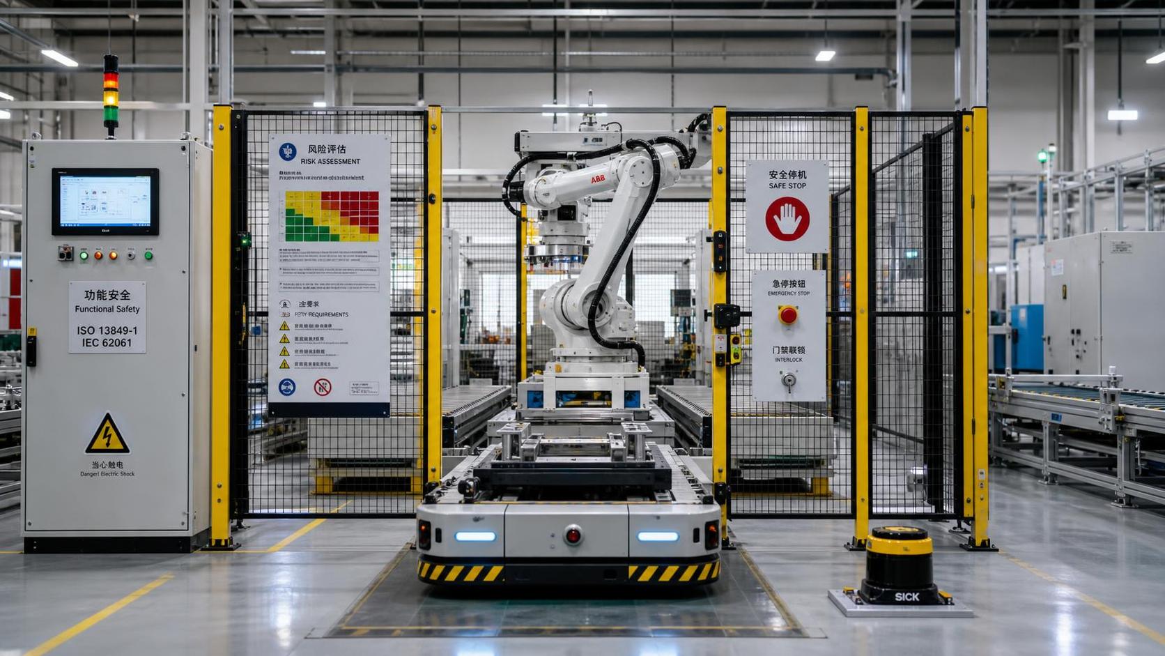 Functional Safety in Robotics Services: Key Standards and Risk Assessment Steps