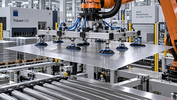 Vacuum Gripping Systems for Sheet Metal: How to Size Cups for Safe, Mark-Free Lifting