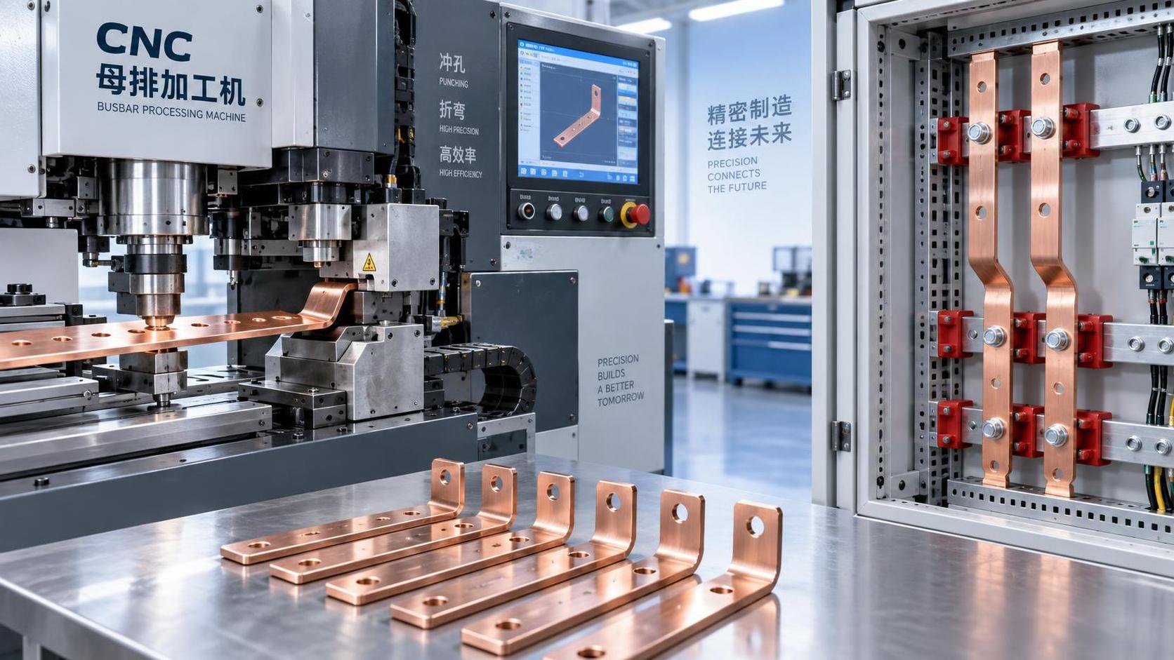 Can a CNC busbar machine reduce rework in control panel builds?