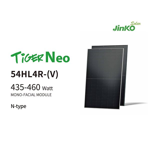 TiGER Neo 54HL4R-(V) 435-460 watt MONO-FACIAL MODULE TiGER Neo 54HL4R-(V) 435-460 watt MONO-FACIAL MODULE