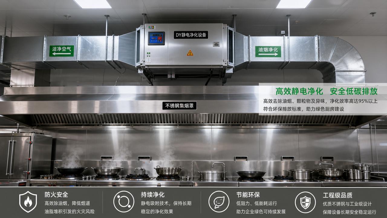 How Electrostatic Precipitators Reduce Kitchen Exhaust Fire Risk