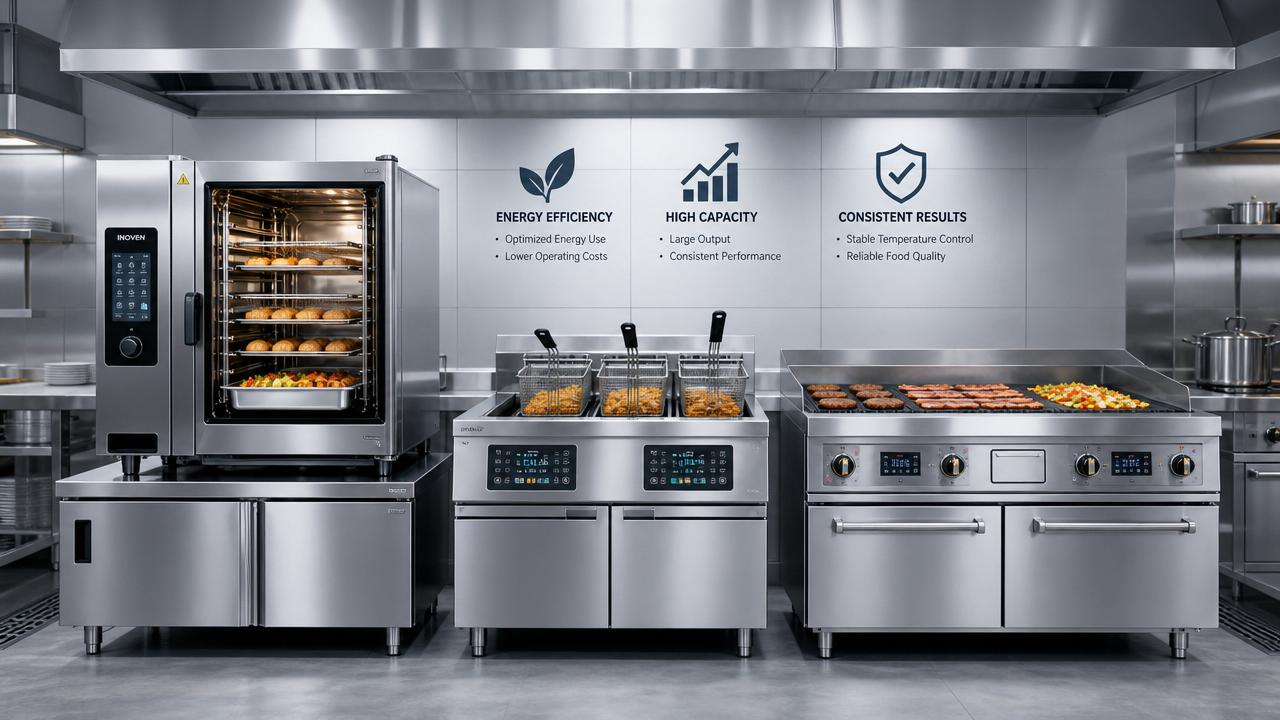 How to Compare Commercial Cooking Equipment for Energy and Throughput