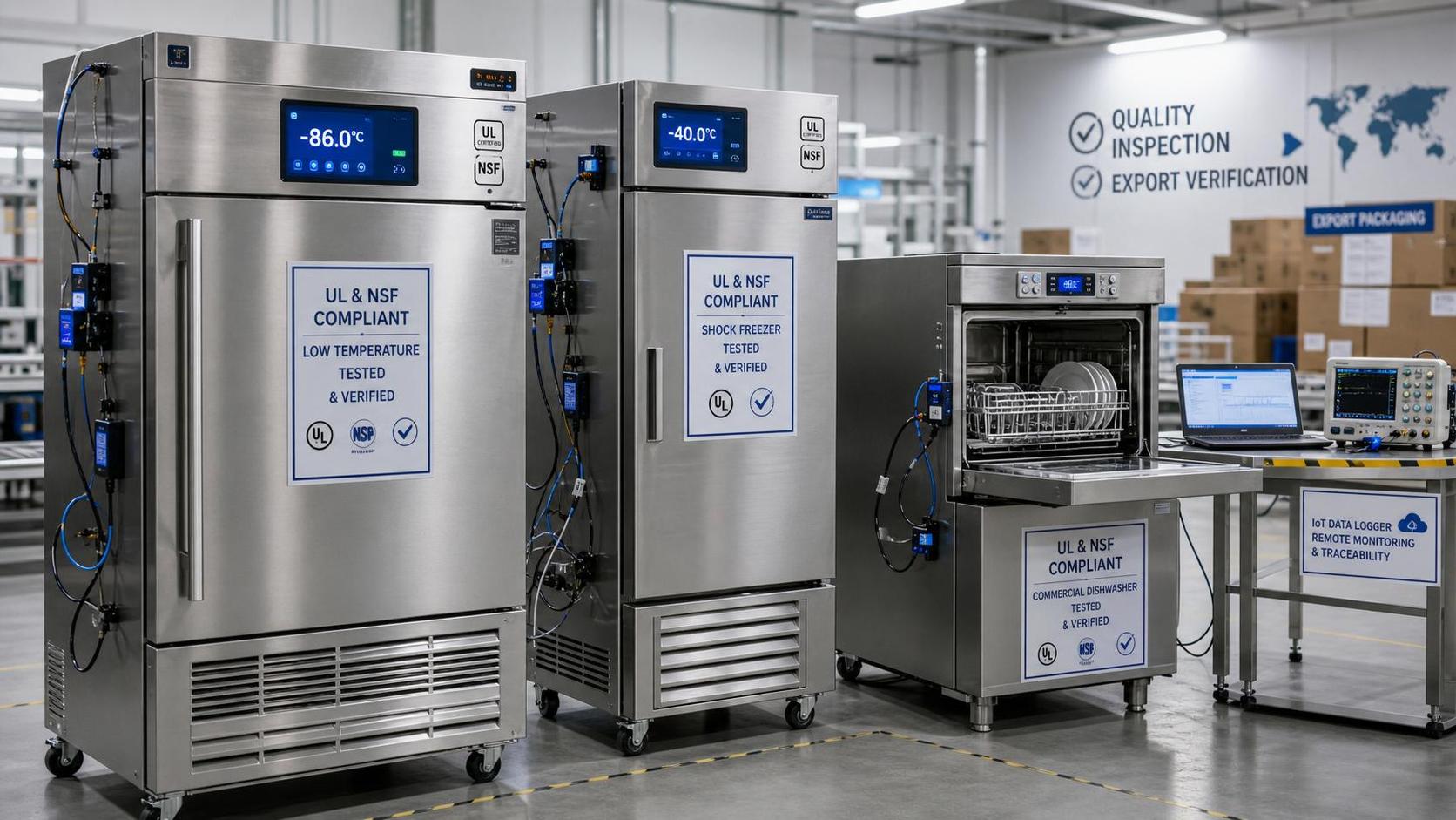 UL/NSF Rule Takes Effect for Exported Commercial Kitchen Equipment