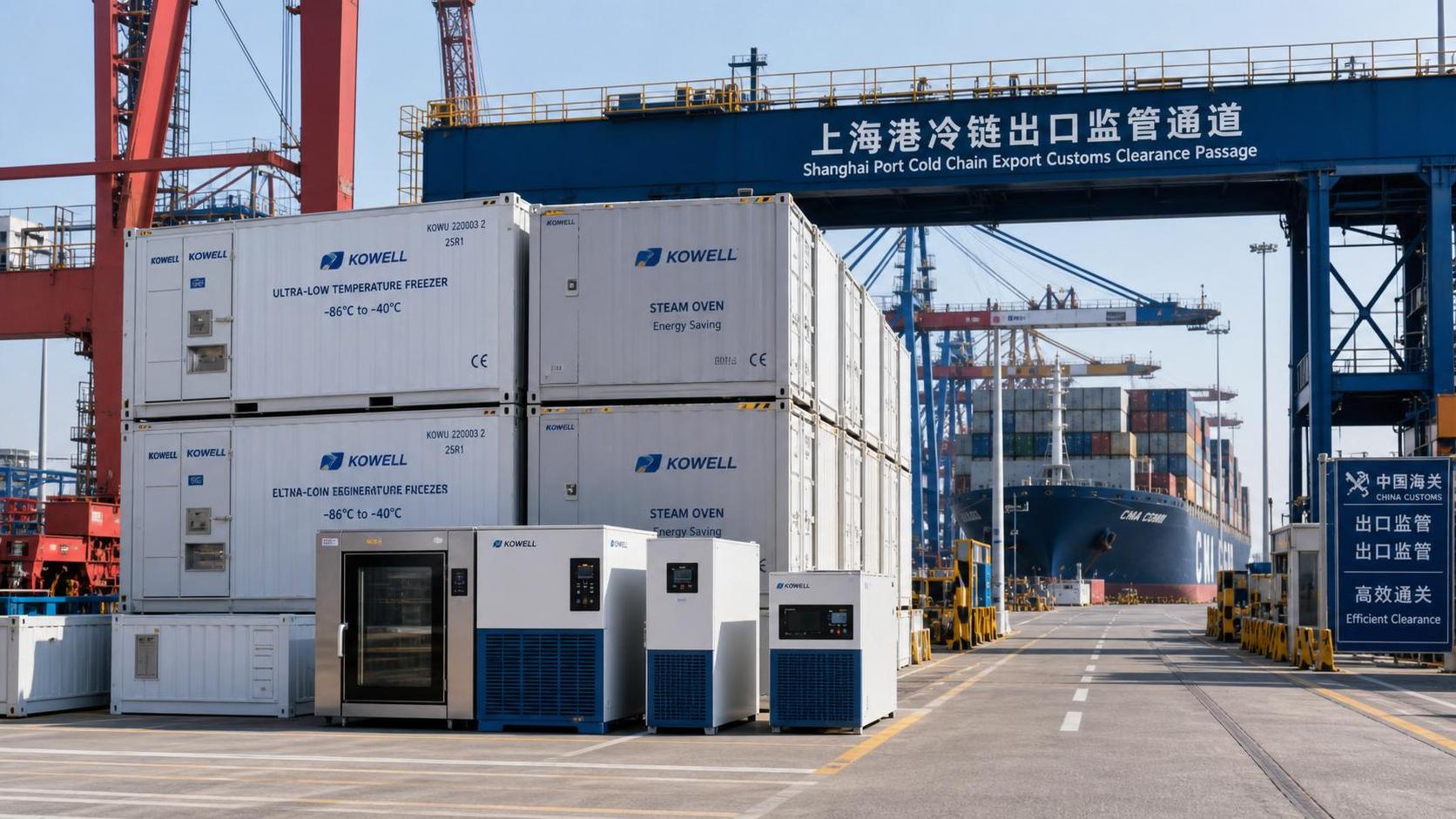 Shanghai Port Speeds Cold-Chain Exports by 72 Hours