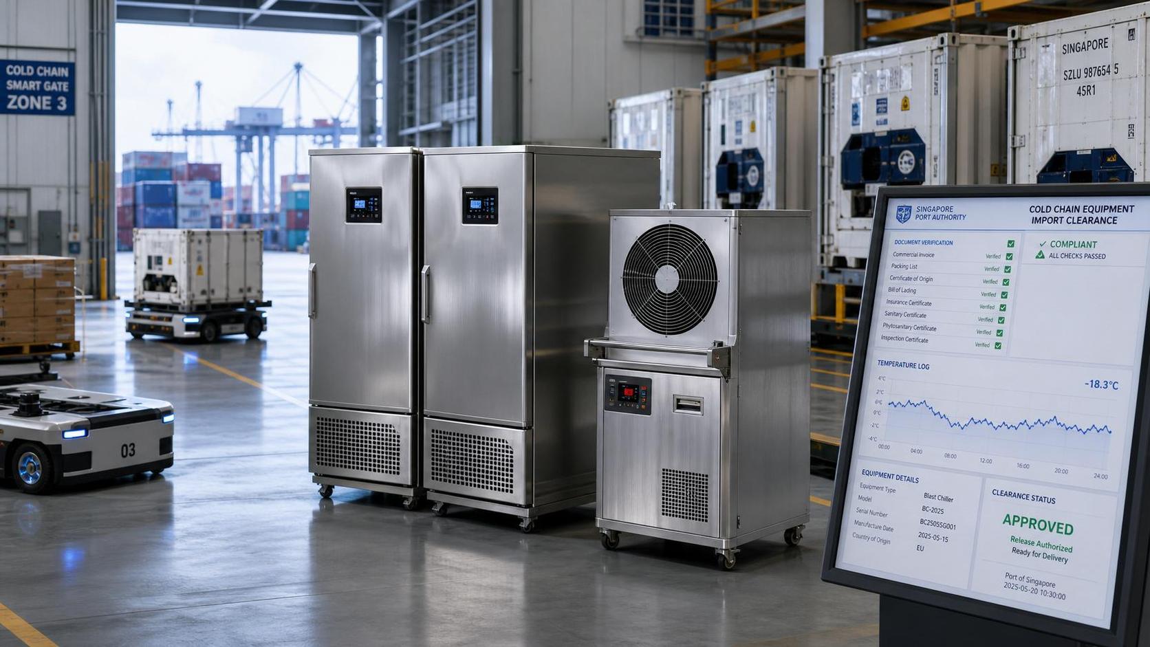 PSA Opens Fast Lane for Chilled Equipment Clearance