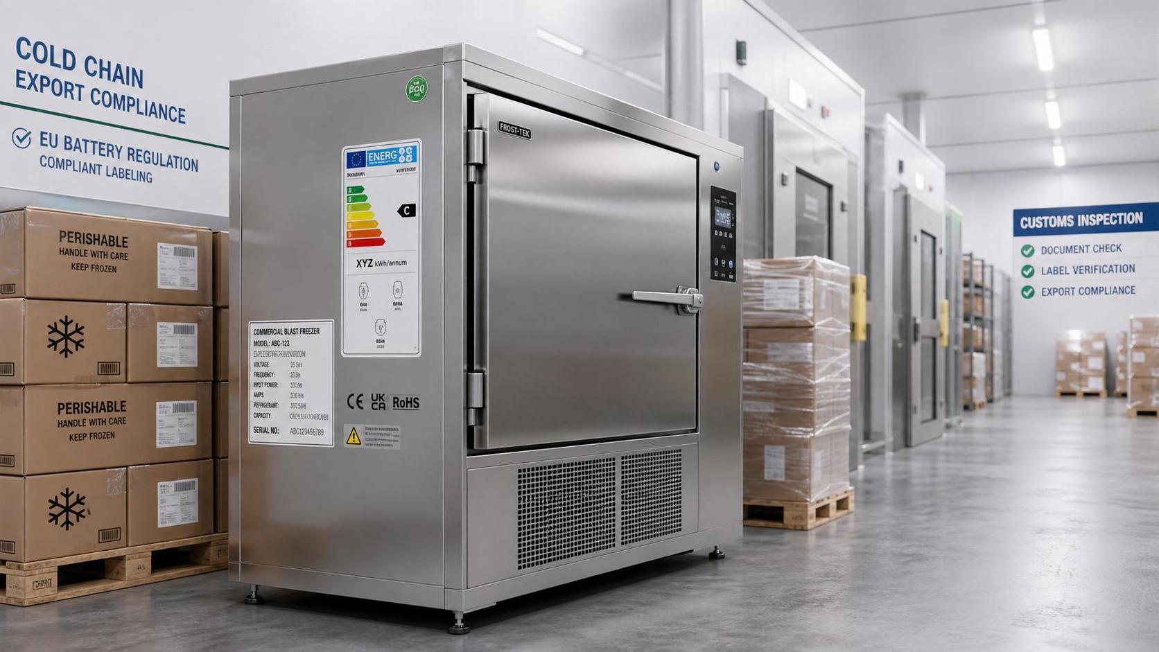 EU Battery Label Rule Hits Cold-Chain Exports