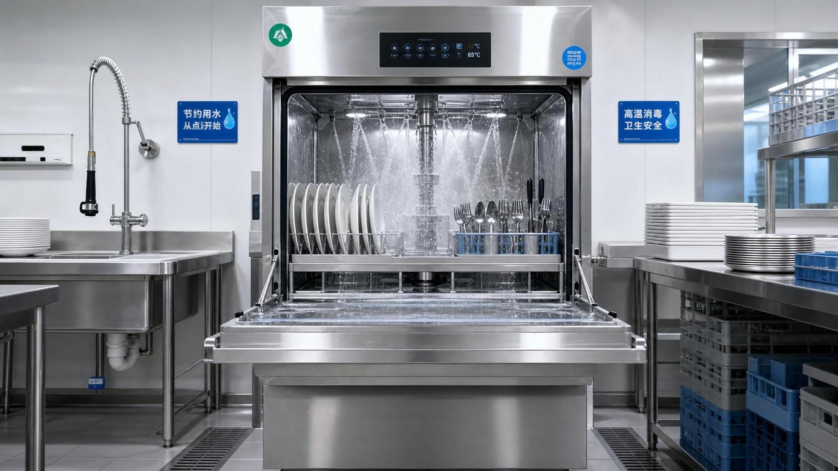 How Dishwasher Sanitation Systems Cut Water Use Without Compromising Hygiene