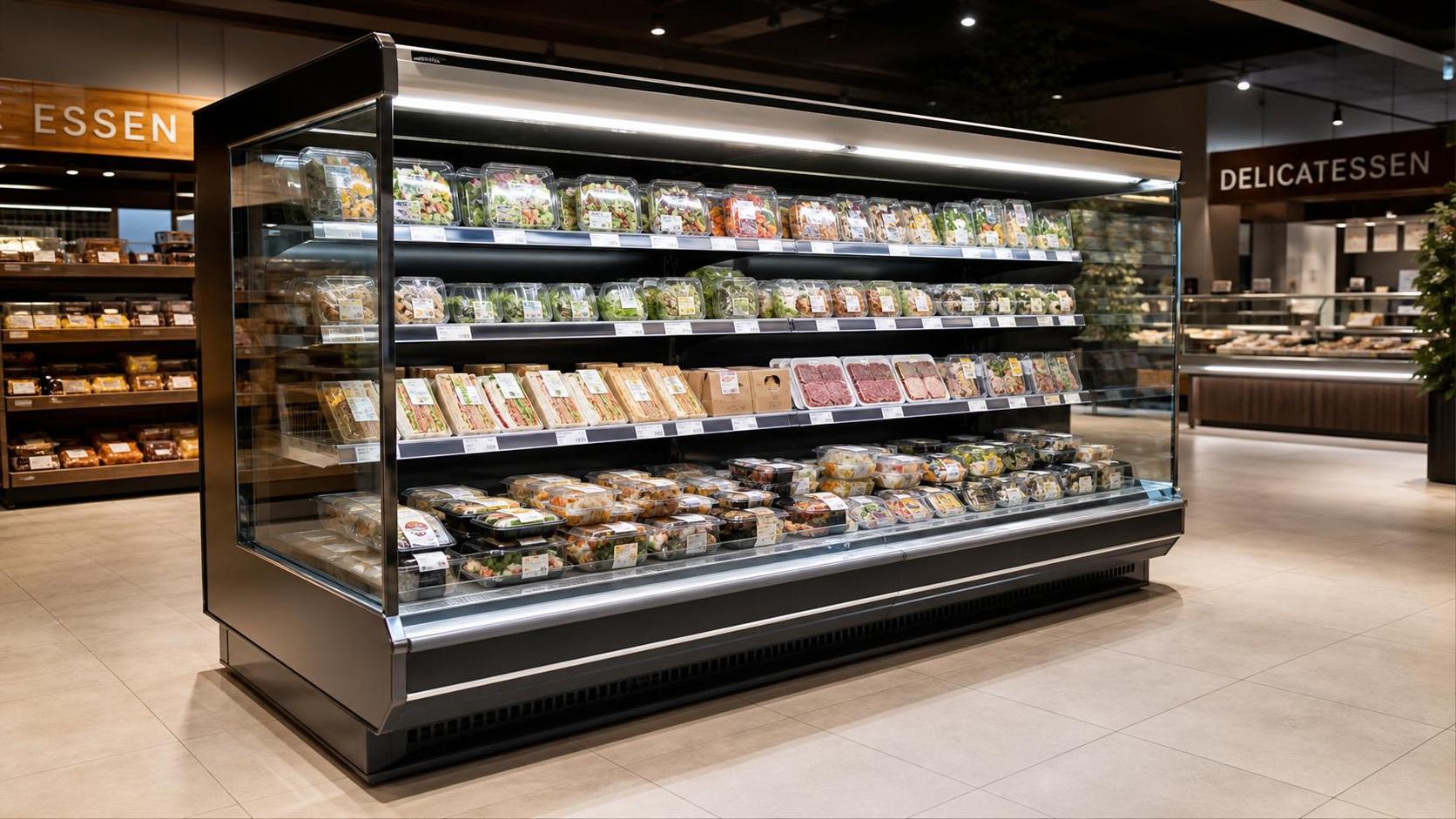 Open Display Chiller for Deli: When Merchandising Gains Outweigh Temperature Control Risks