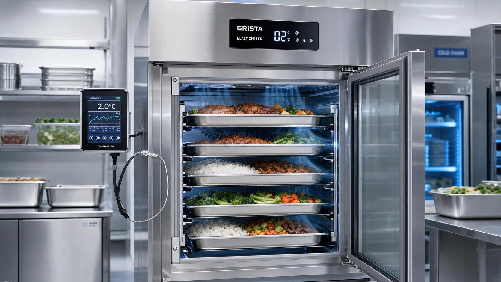 Blast Chilling Technology for Meal Prep: Safe Cooling Windows, Texture Retention, and Throughput