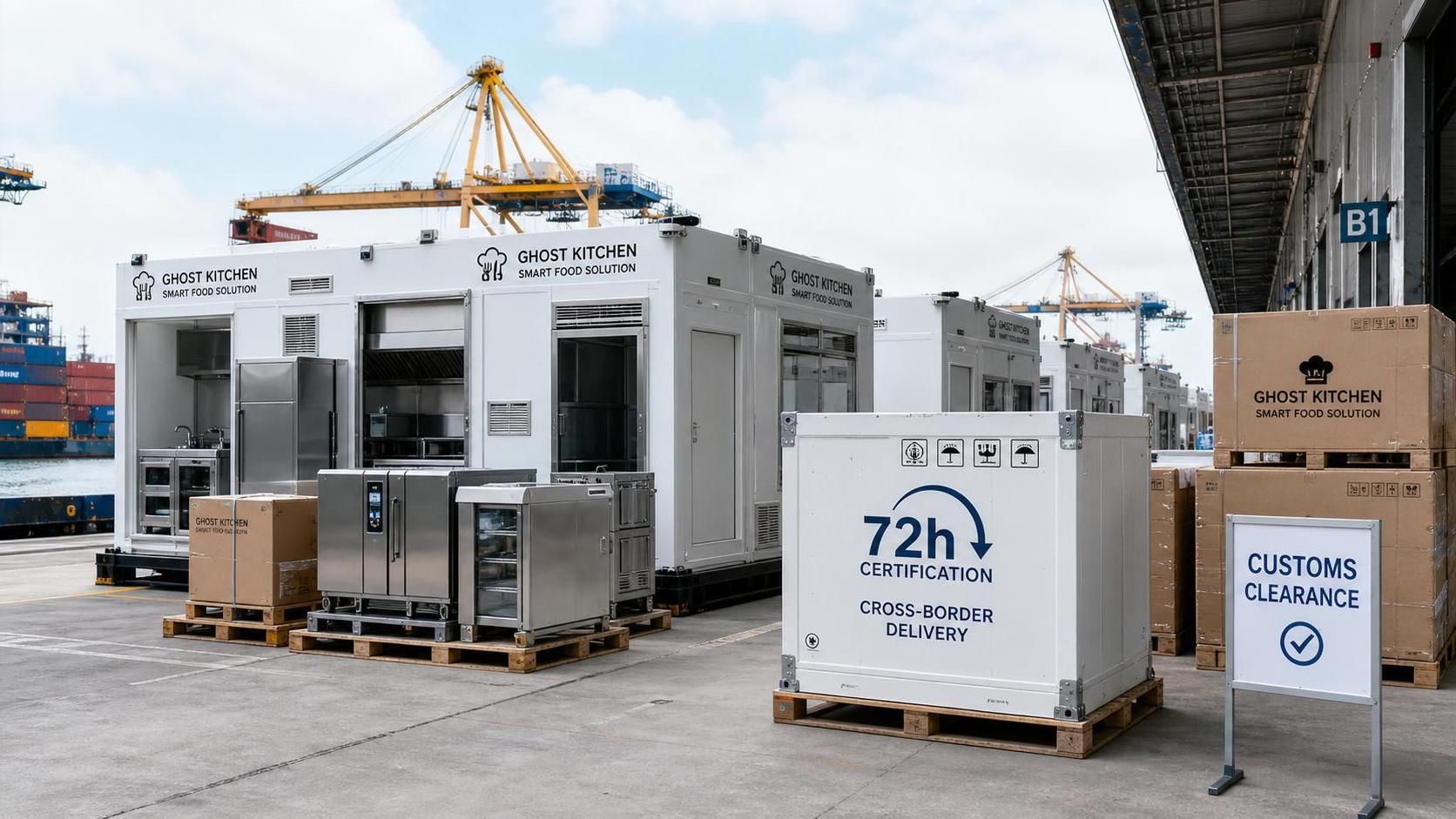 Six Southeast Asian Markets Open 72-Hour Fast Track for Ghost Kitchen Modules