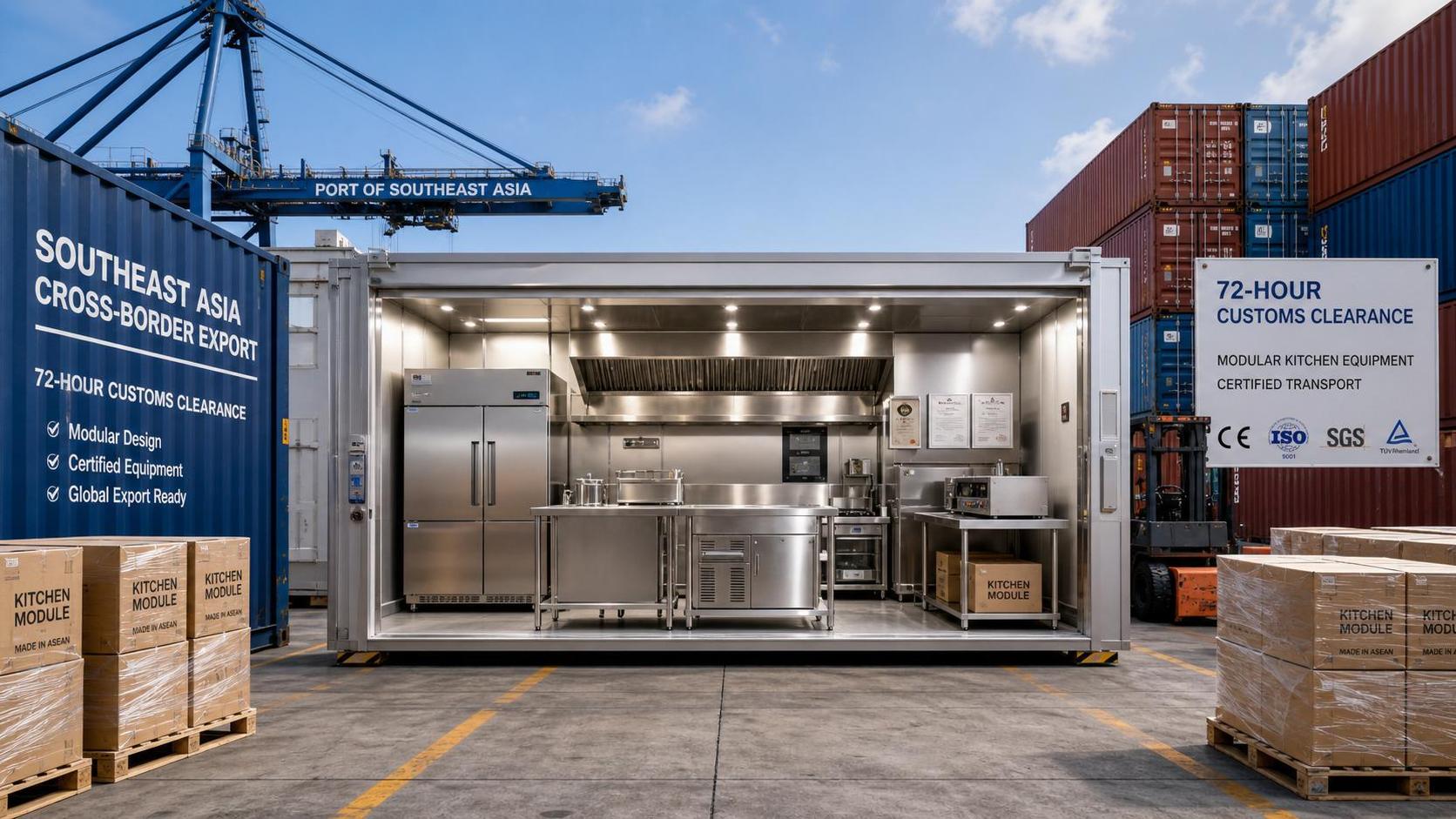 Six ASEAN Markets Open Fast Track for Ghost Kitchen Modules