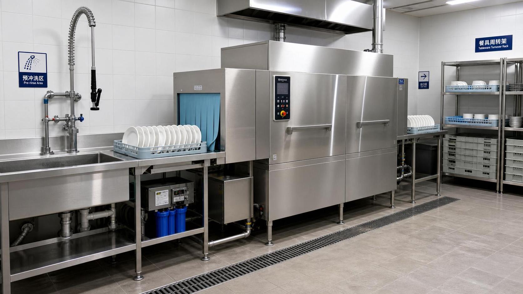 Rack Dishwasher Systems Cost: Installation, Throughput, and Maintenance Factors