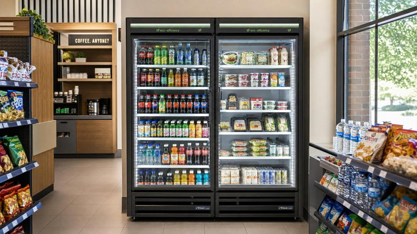 How to Compare an Upright Display Refrigerator for Store Layout and Energy Use