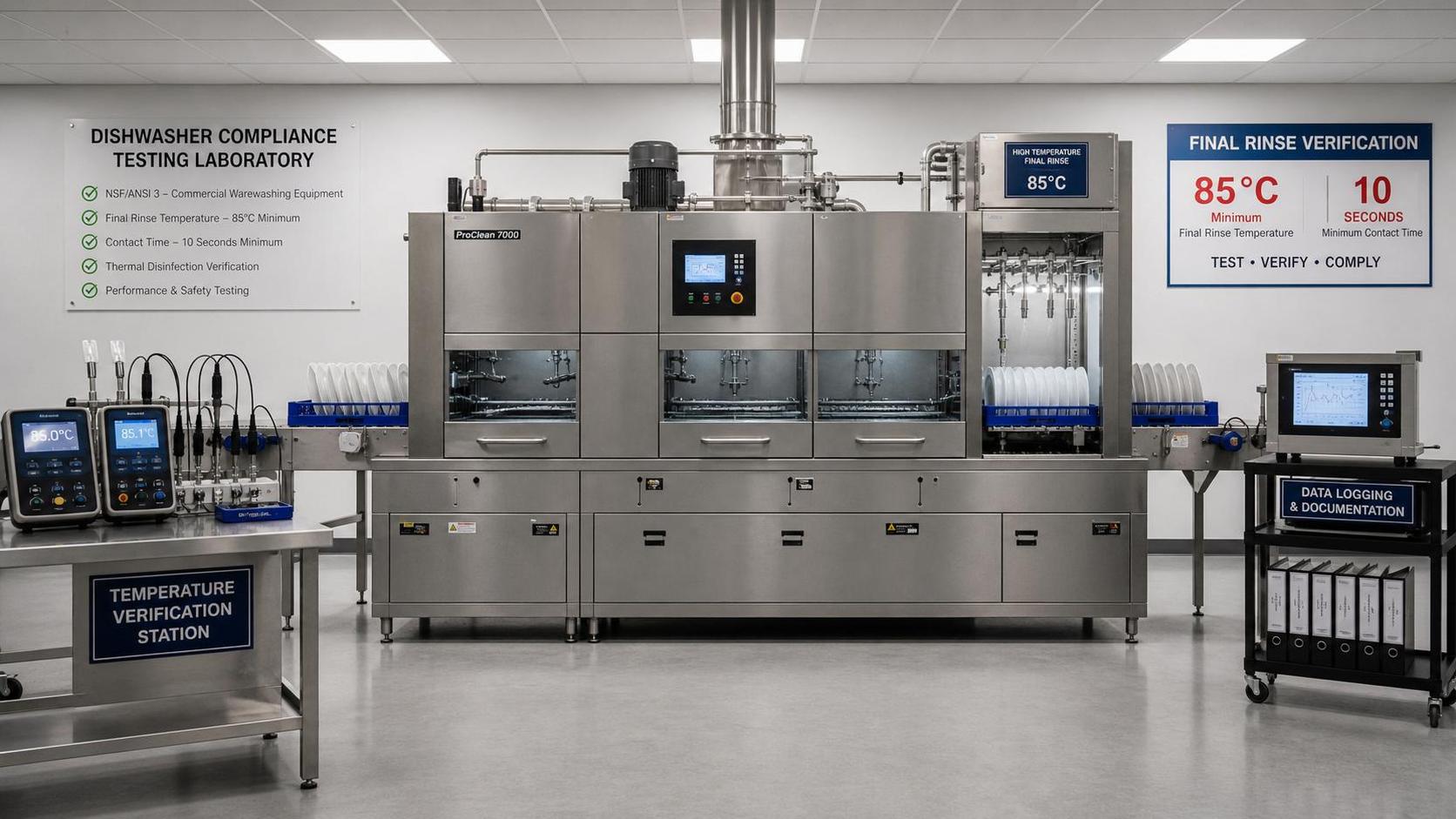 Saudi SASO Rule Sets 85°C Final-Rinse Proof for Dishwashers