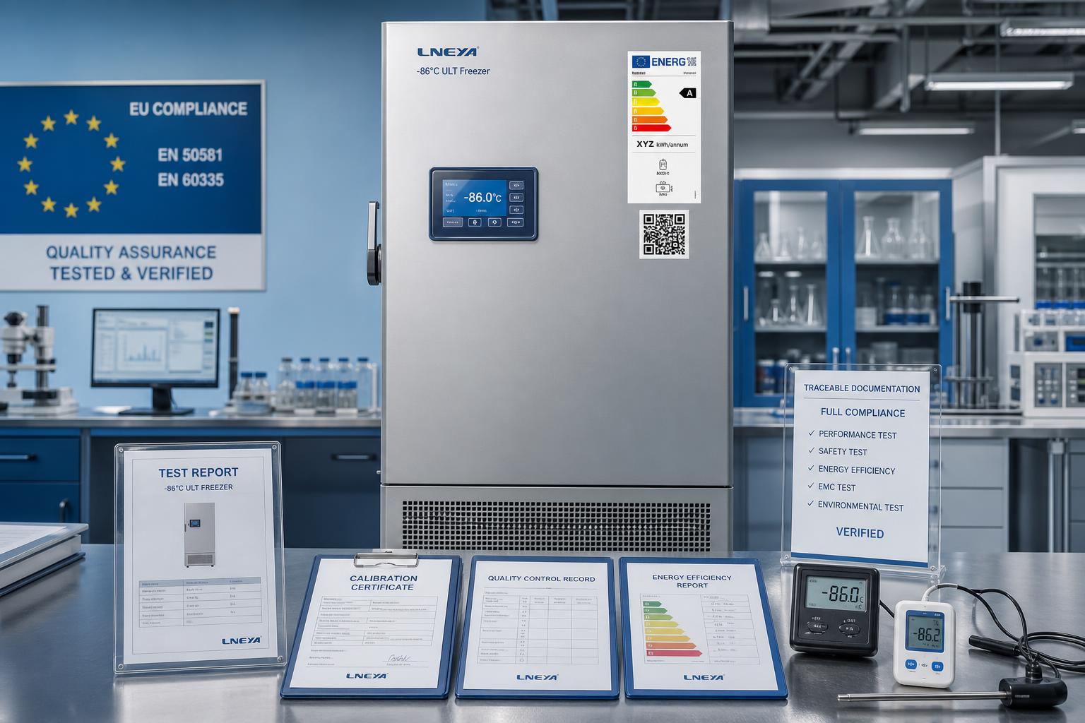 EU Starts UL 450B Label Checks for ULT Freezers