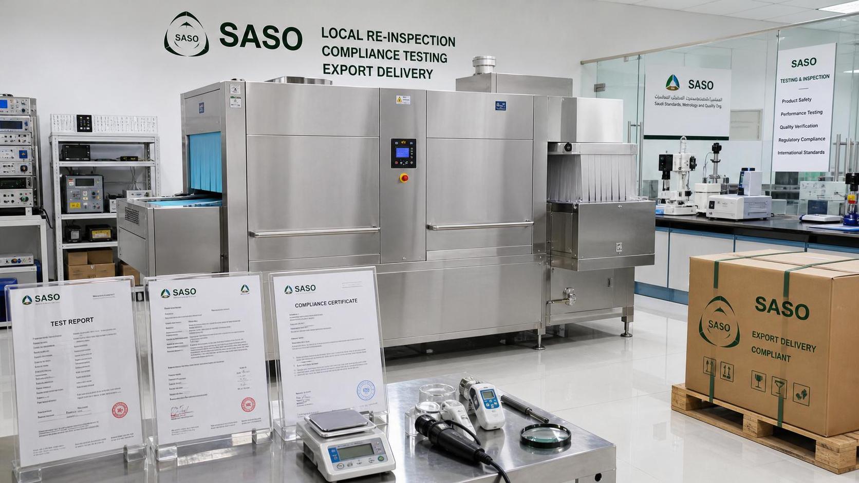 SASO Rule Takes Effect for Commercial Dishwasher Retesting