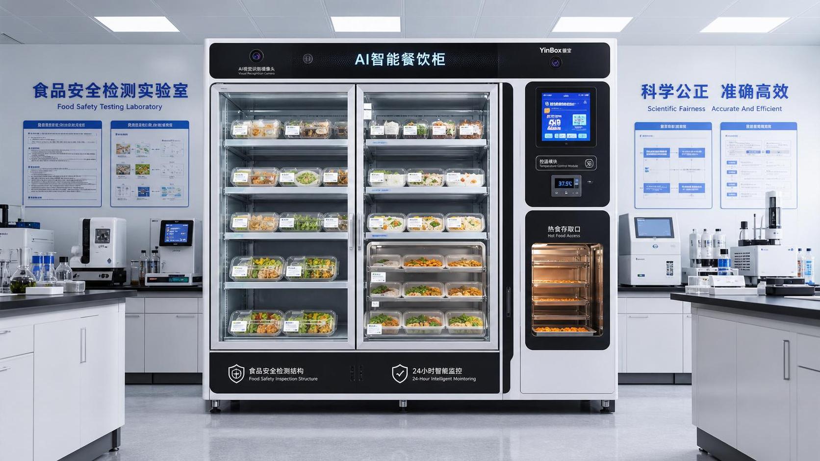 VINAFOOD Spot Checks AI Vending Fridges Over New NSF/ANSI 18 Tests