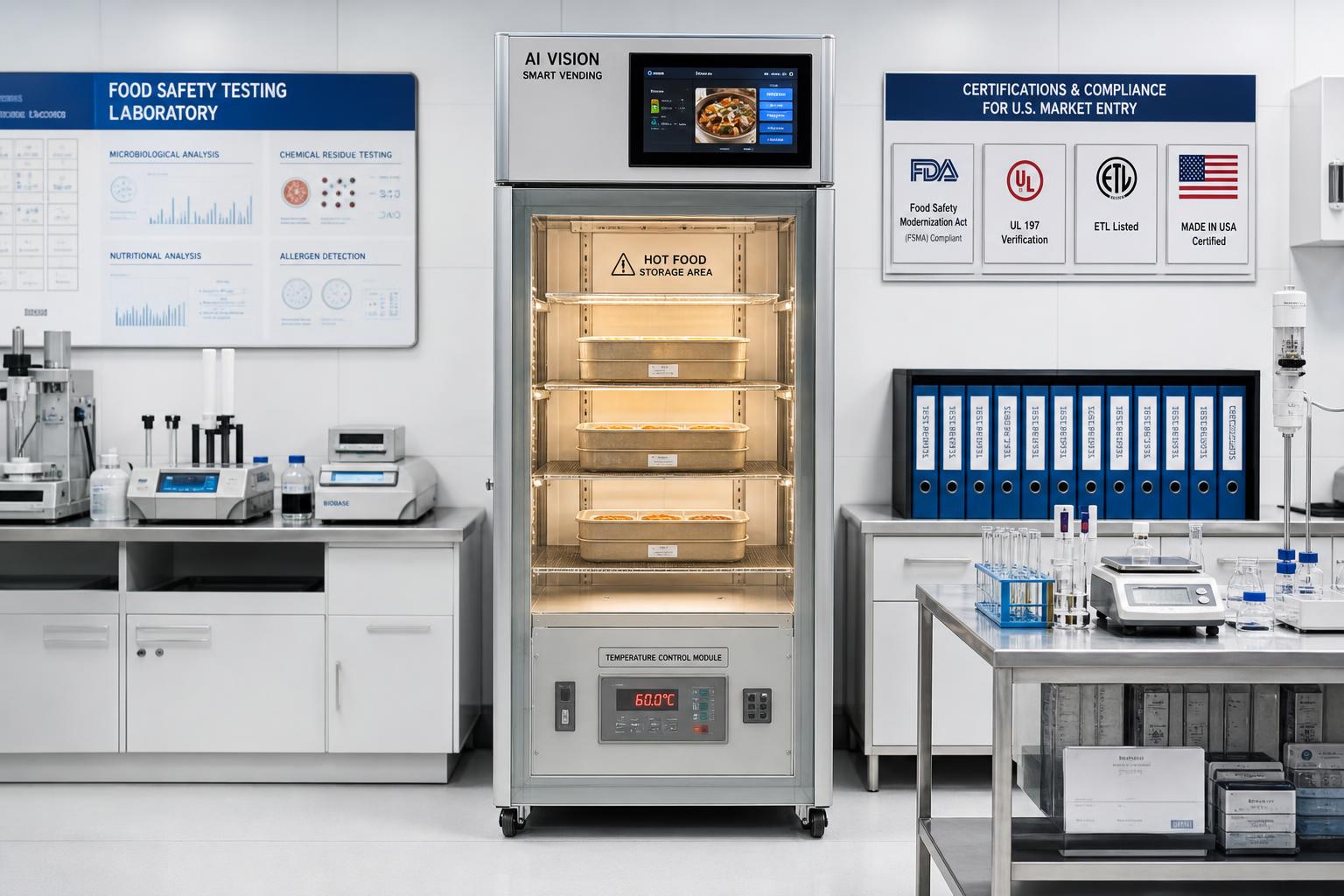 FDA Enforces Independent Testing for AI Vending Fridge Hot-Food Modules