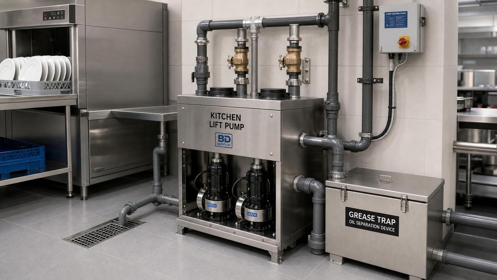 How to Choose Lift Pumps for Commercial Kitchens Without Drainage Failures