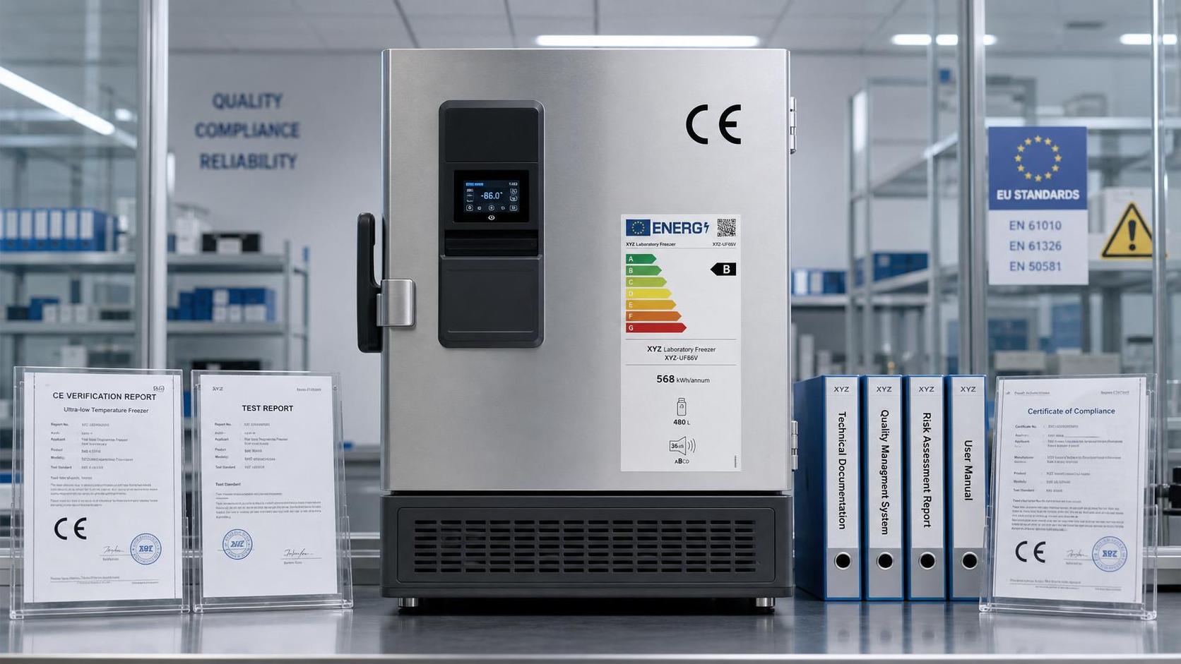 EU Tightens CE Filing for Ultra-Low Temp Freezers