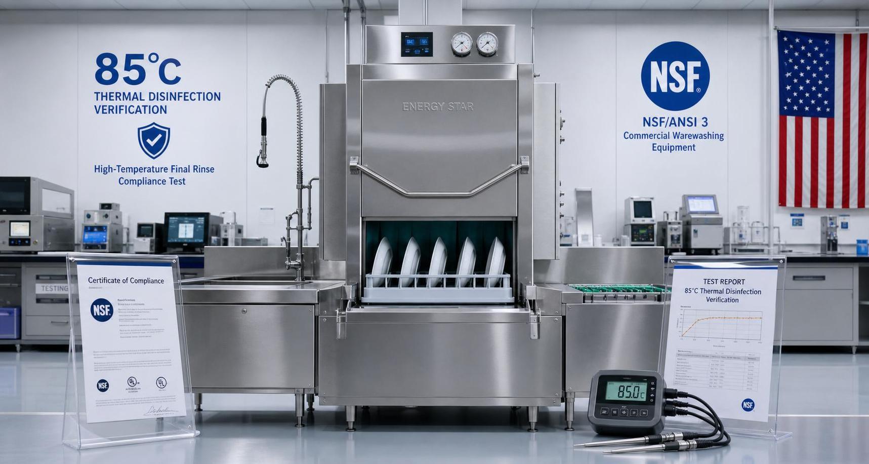 FDA Adopts NSF/ANSI 18-2026 for Commercial Dishwashers