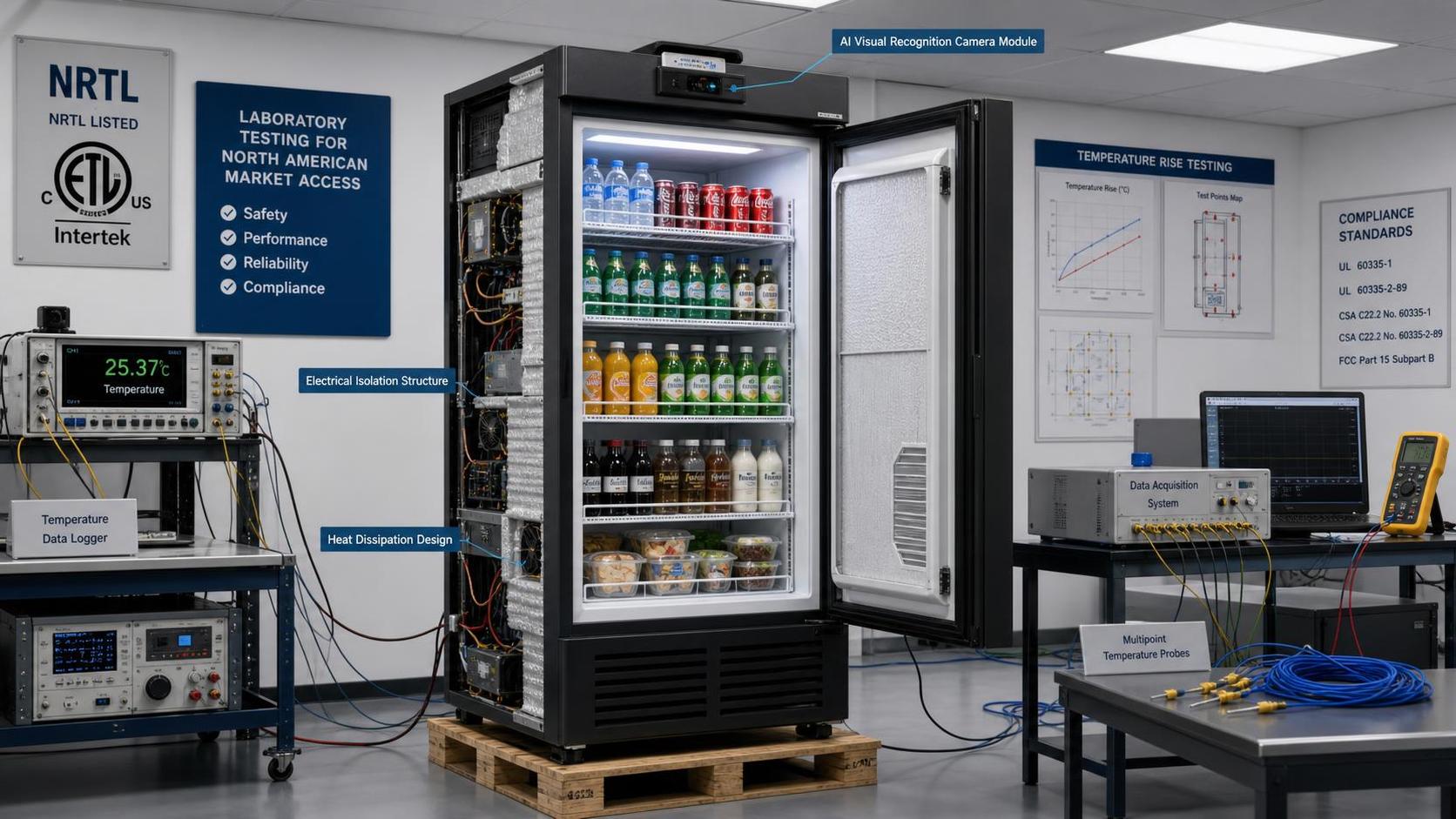 UL 197 Update Brings AI Vending Fridges Into Scope