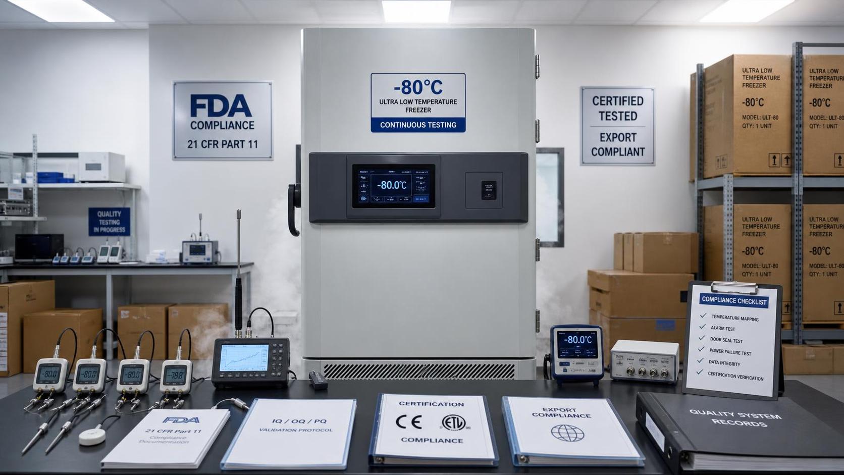 FDA Adopts NSF/ANSI 18-2026 for ULT Freezers