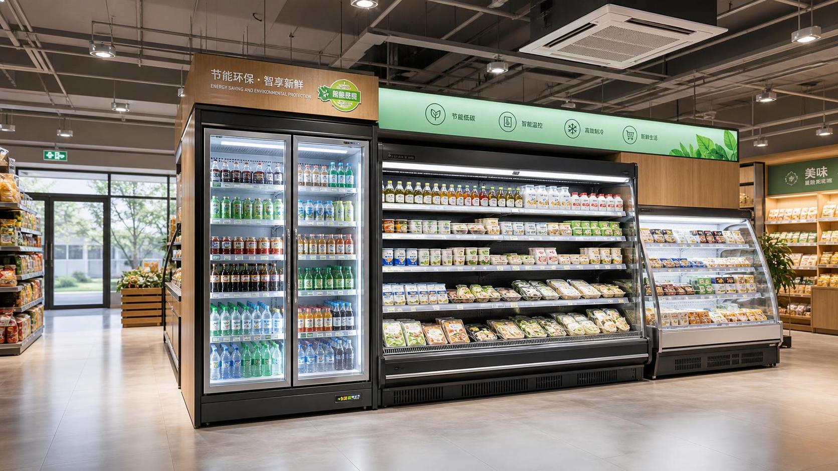 How to Choose Display Refrigeration Cabinets for Retail Layout and Energy Use