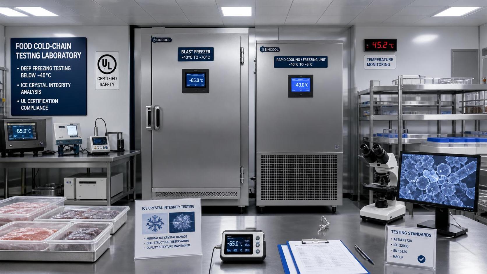 UL Adds ICE Crystal Test for Shock Freezers