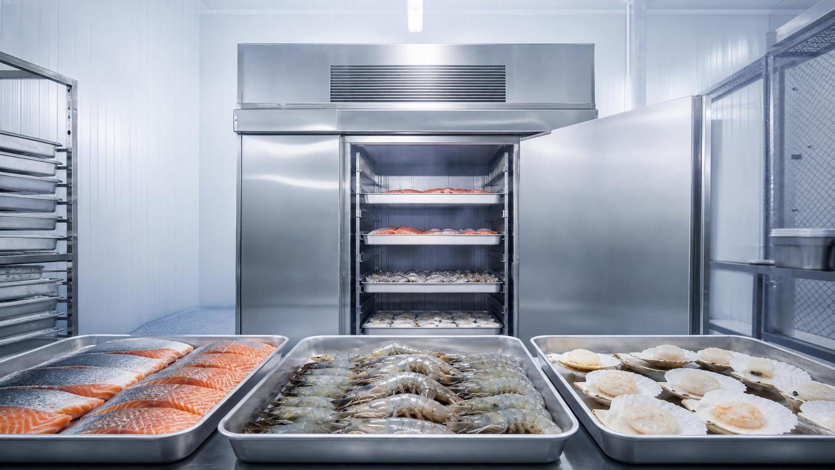 How Blast Chilling Protects Seafood Texture During Storage