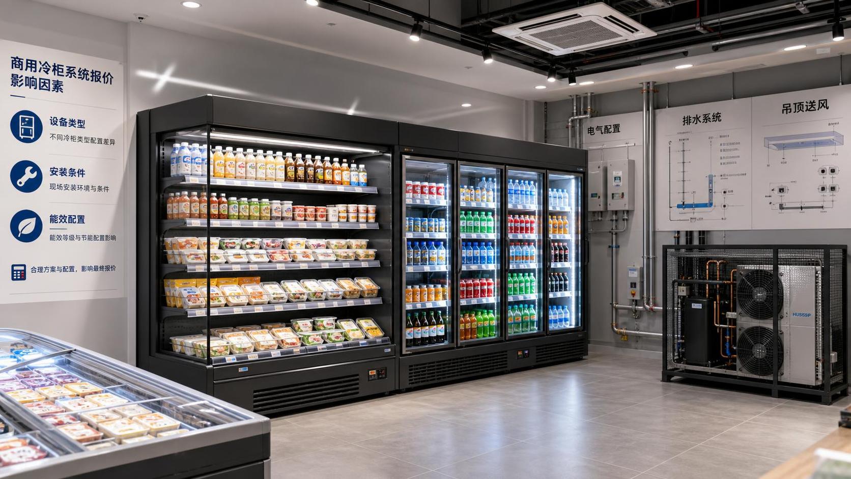 What Drives Display Chiller Systems Price in Retail Fit-Out Projects?