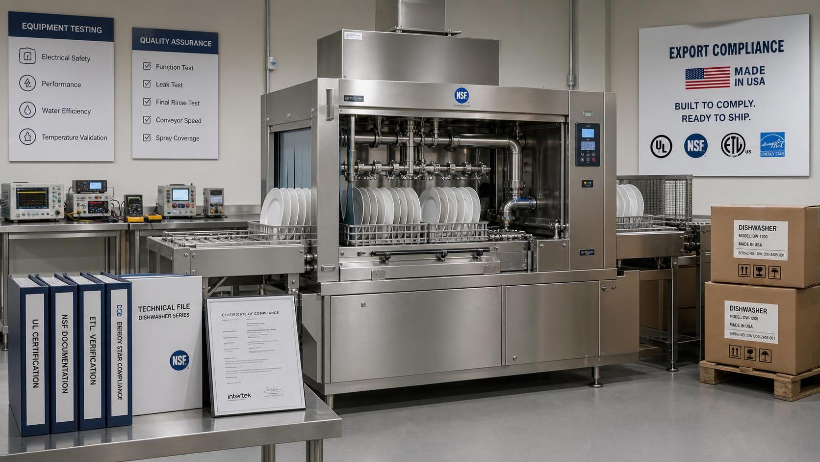 FDA Moves NSF/ANSI 18 Deadline Up for Commercial Dishwashers